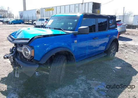 2023 Ford Bronco Big Bend из США, поврежденный, VIN 1FMEE5BP1PLA88463